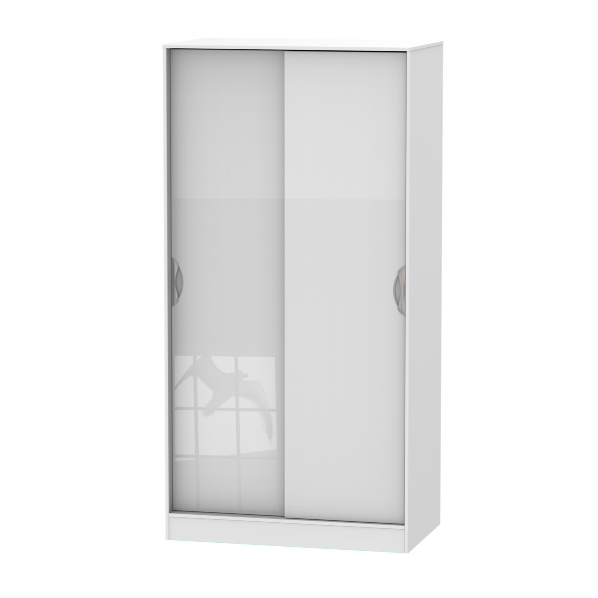 Merton 2 Door Sliding Wardrobe 2 Door Sliding White