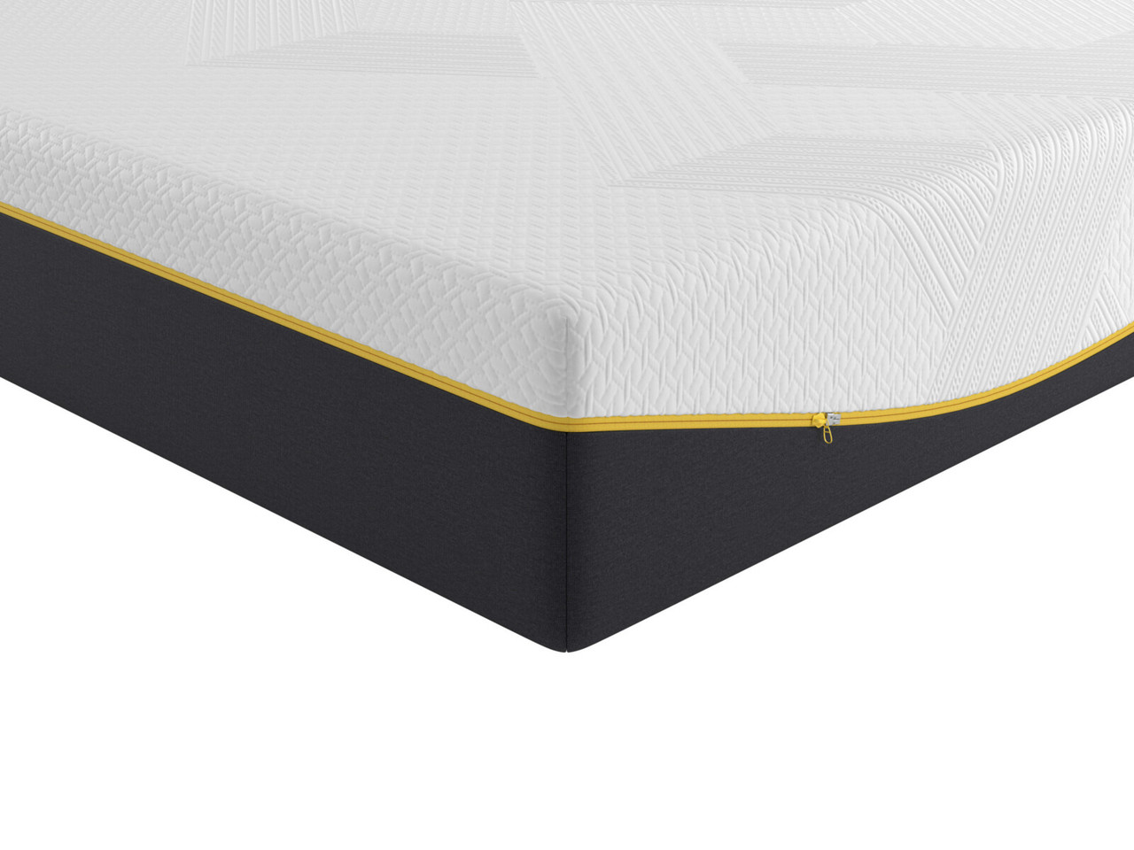 Eve Pure Memory Luxe Mattress Super King White Grey