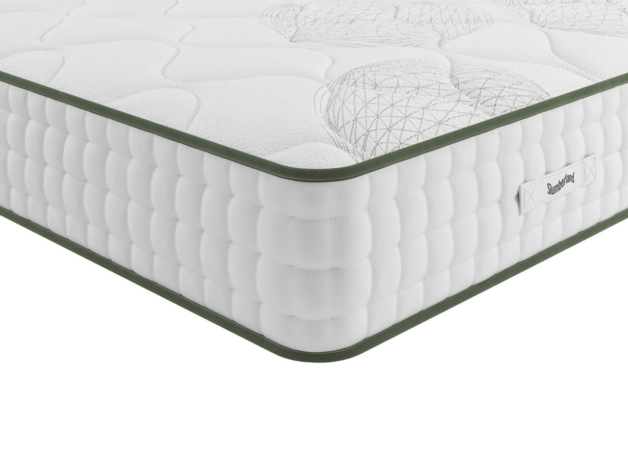 Slumberland Natural Solutions 2800 Refurbished Mattress Small Double White