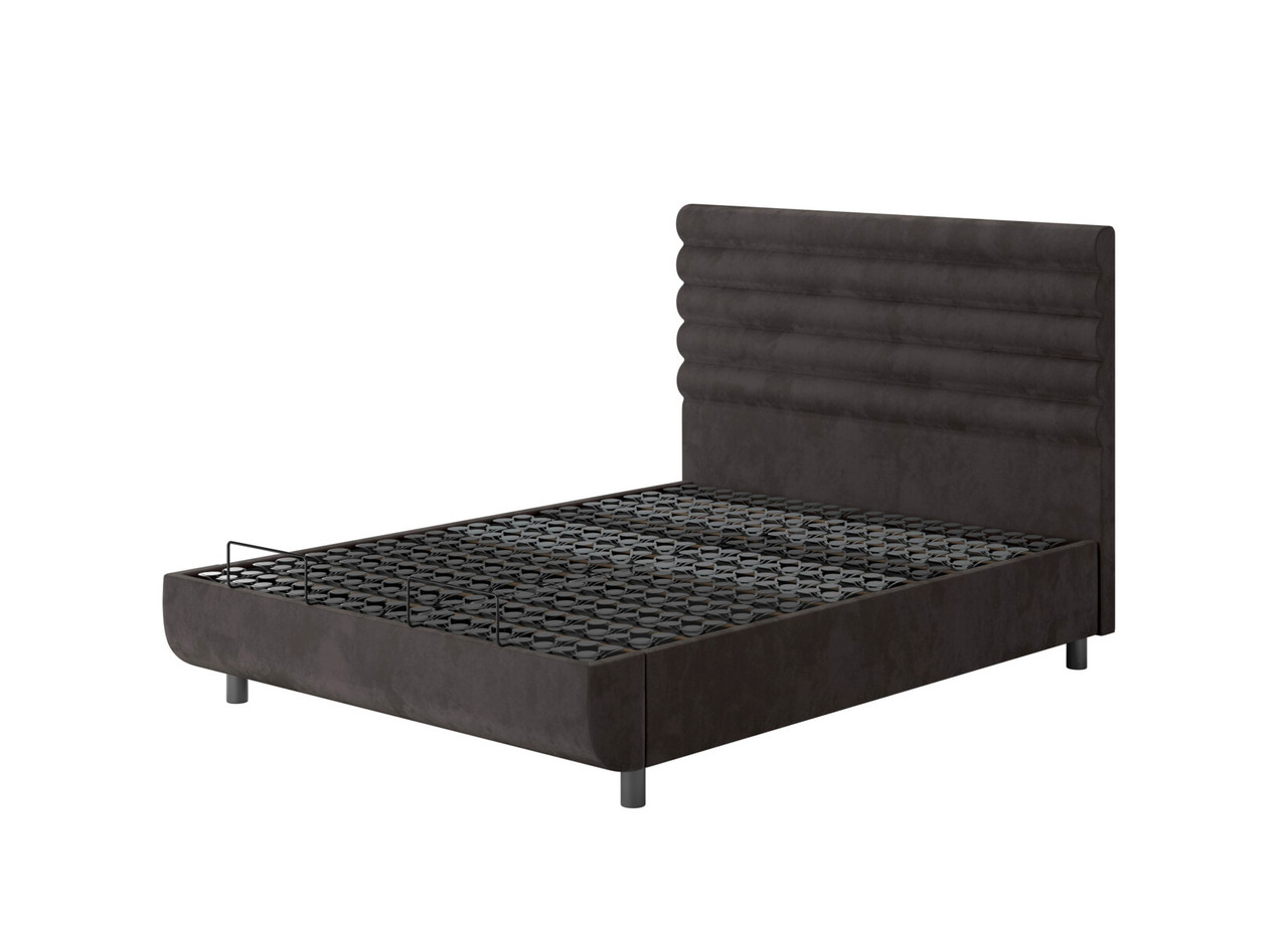 Tempur Arc Vectra Upholstered Bed Frame King Dark Green