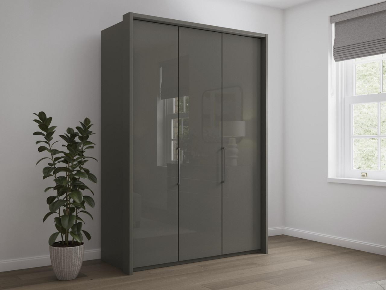 Image of Sicily 3 Door Bi-Fold Wardrobe