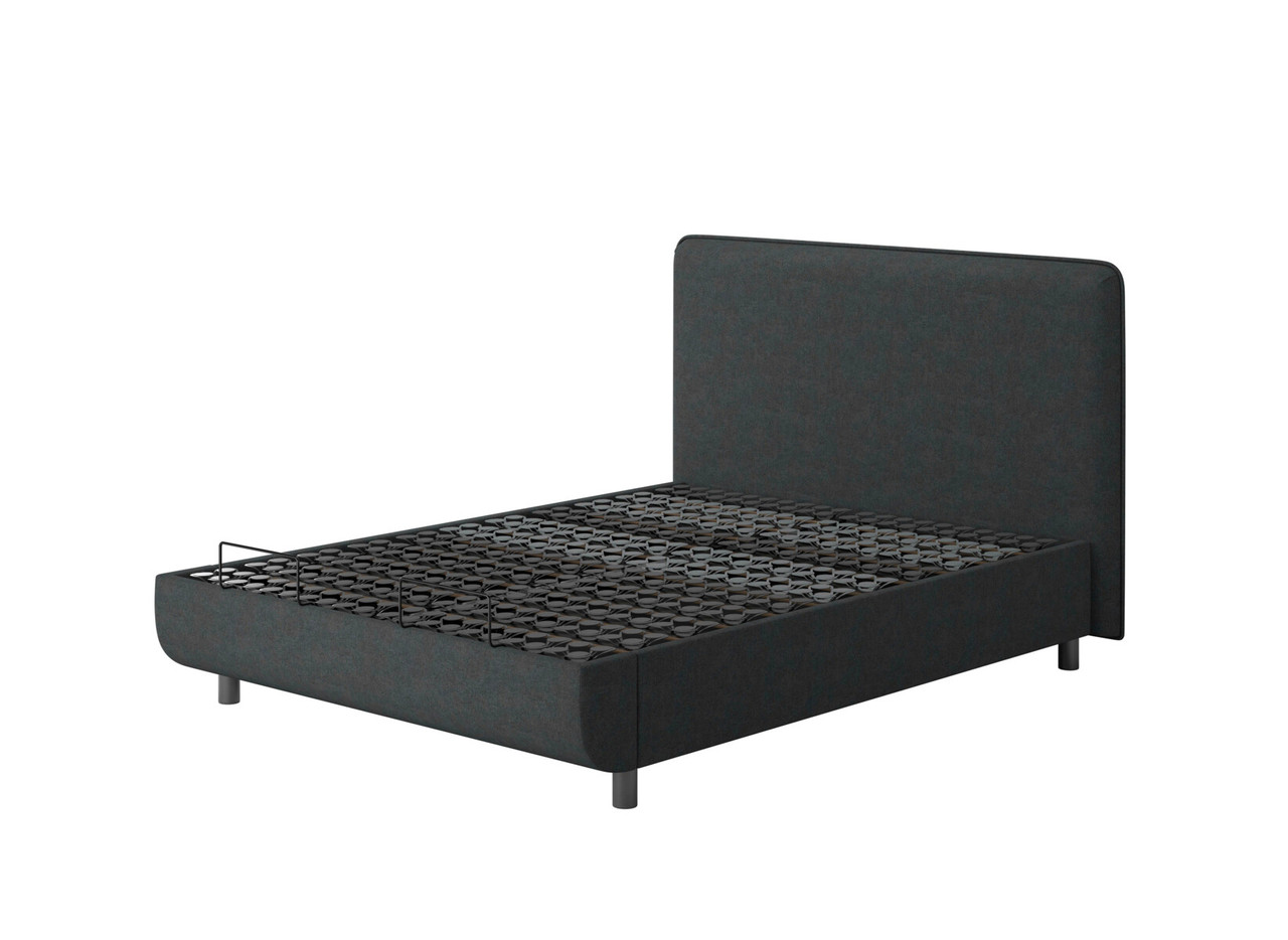 Tempur Arc Form Upholstered Bed Frame King Warm Stone