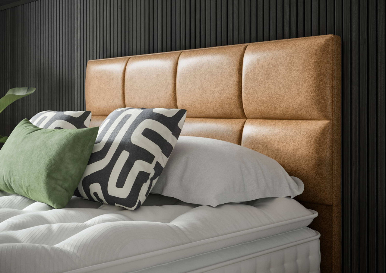 Staples Co Pimlico Full Length Split Headboard King London Tan