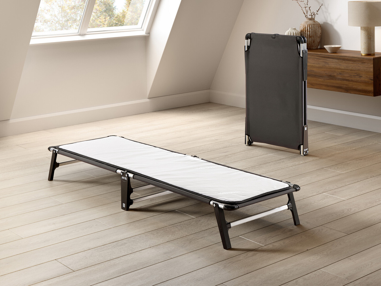 Jay Be Smart 59cm Folding Bed Single White