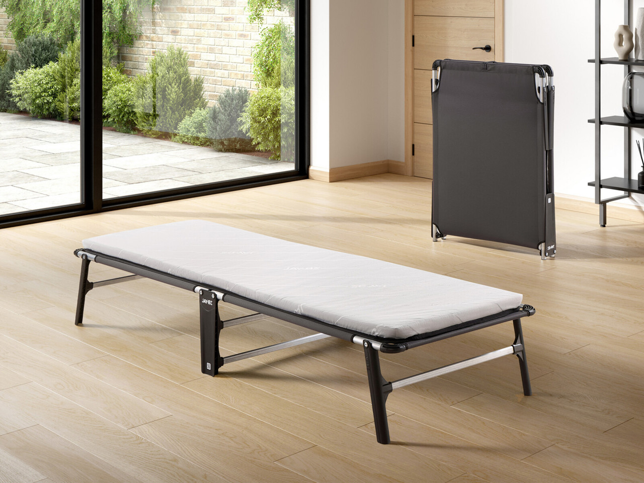 Jay Be Evolve Folding Bed Small Double White
