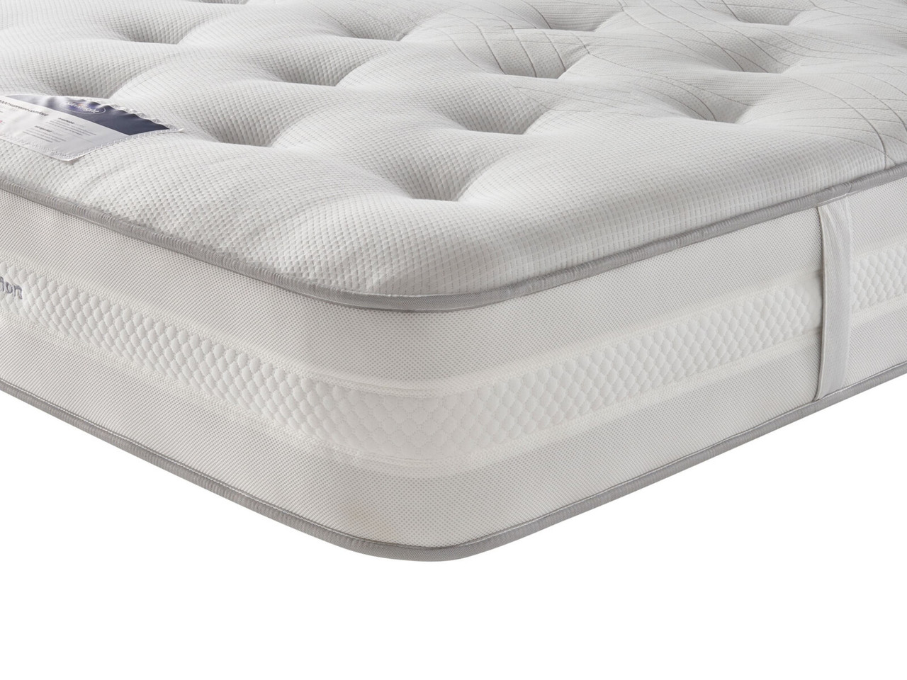 Silentnight 2000 Eco Dual Supreme Tufted Refurbished Mattress King White
