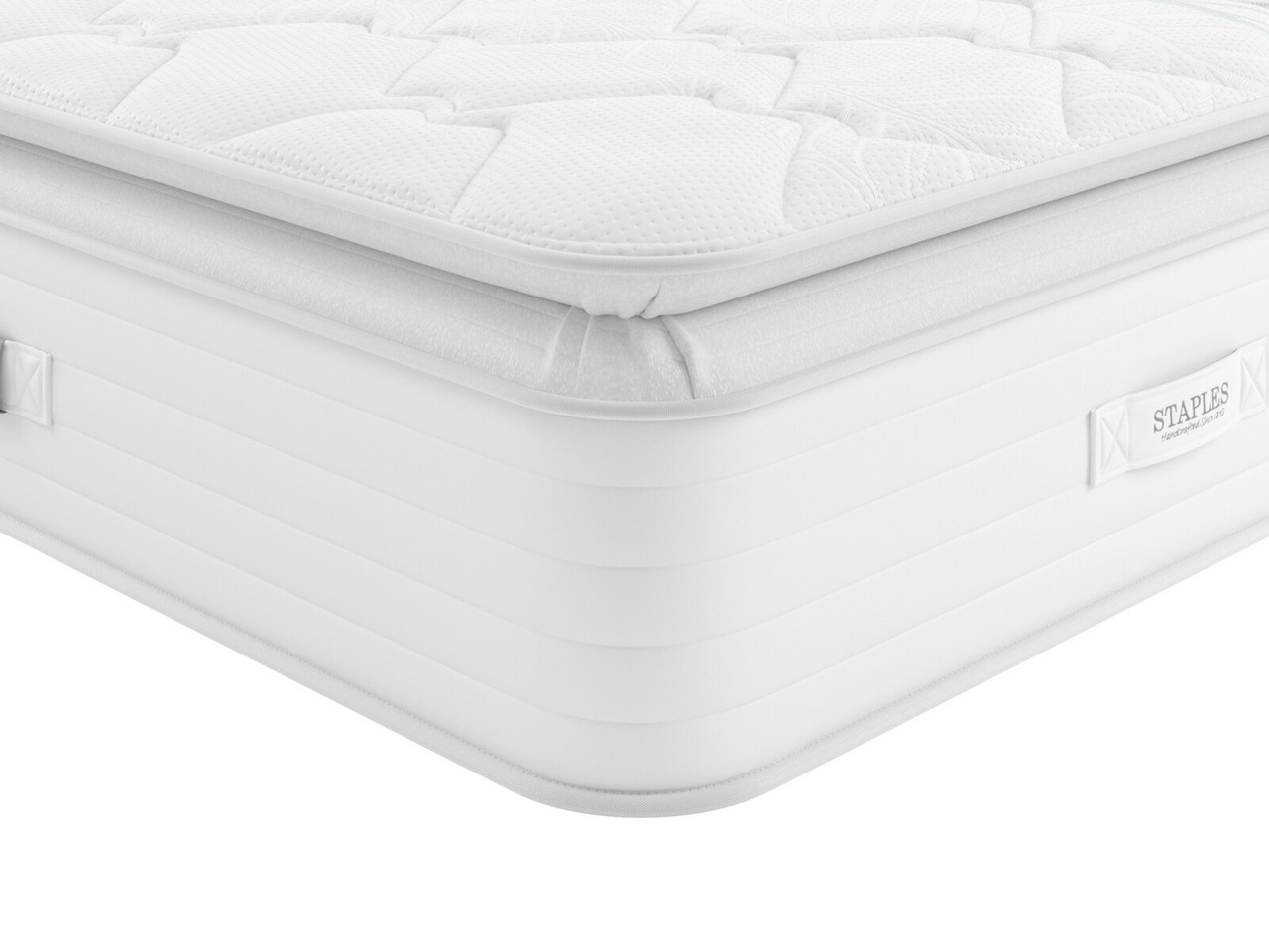 Staples Co Refresh Eco Latex Pocket 3000 Refurbished Mattress Double White