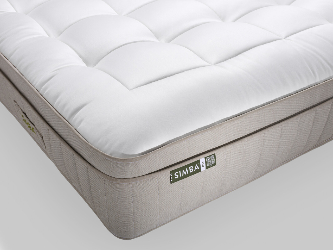 Simba Sleep Earth Apex Mattress Single White