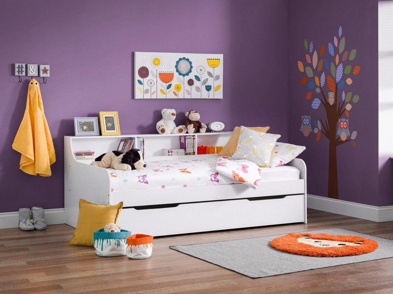 Harlow Day Bed Frame Single White