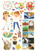 Passover Haggadah Sections Coloring & Sticker Booklet