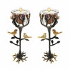 Emanuel Brass Candlesticks- Tree Of Life