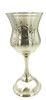 Silverplated Kiddush Cup Height: 6 1/5