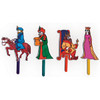 Purim Character Puppets + Wiggly Eyes & Craftsticks