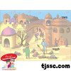 Purim Scene Gift Card Card Stock