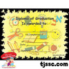 Jewish School Graduation Award Certificate