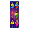 Frum Girl "Yelda Tovah" (ילדה טובה) "Metzuyan" (מצוין) Shaped Incentive Stickers