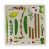 10 Sukkot Coloring Card-Stock Boards & 10 Sticker Sheets