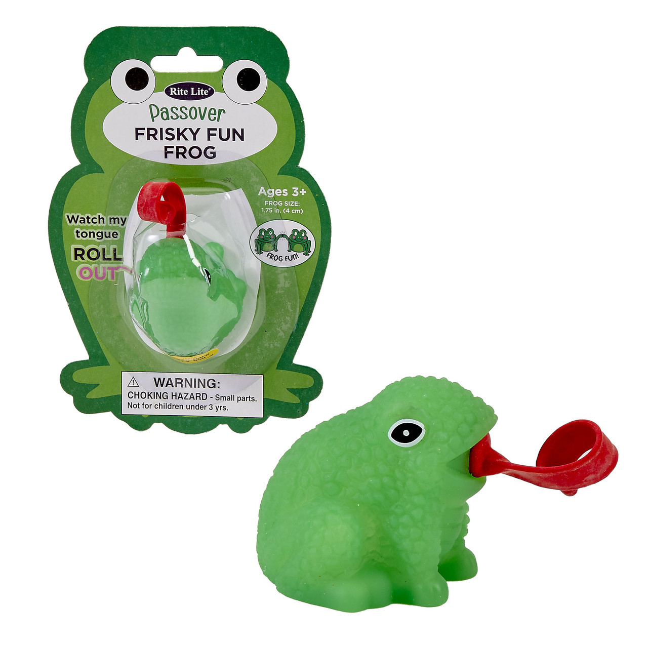 Passover Frisky Frog  at the Jewish School Supply Company
