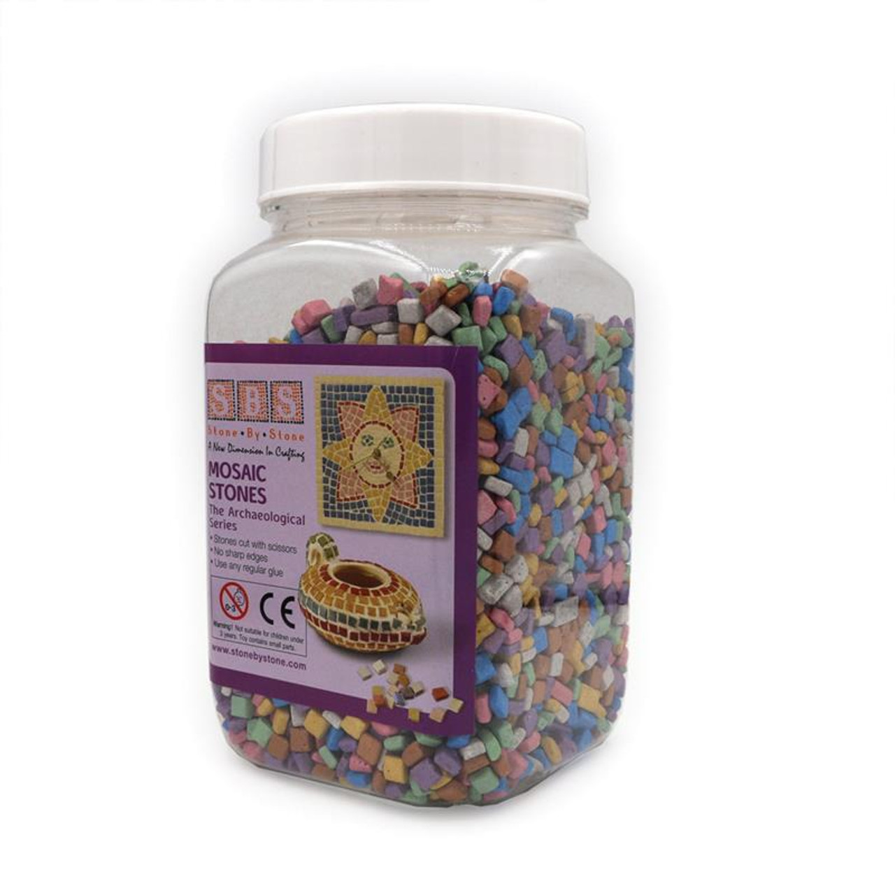 Stone By Stone Mini Mosaic Stones Colorful Metalic Great Pricing At Benny S