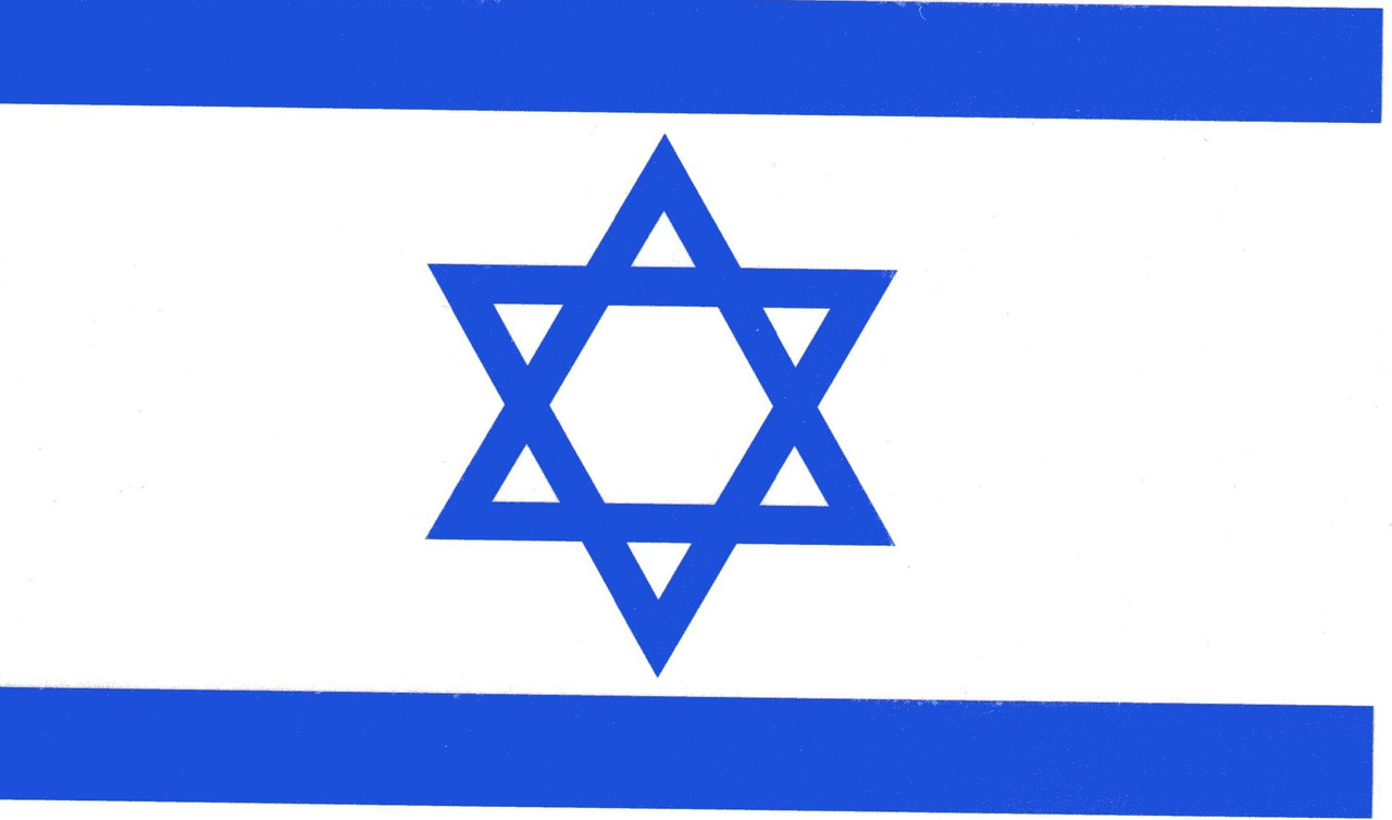 Israeli Paper Flag( 36) for decoration | Buy at the 