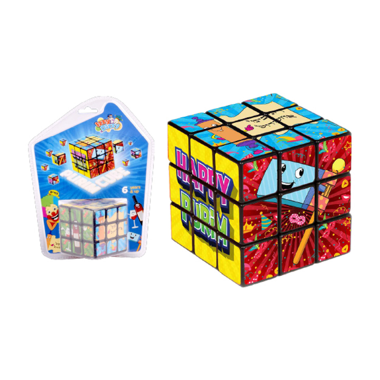 Purim Rubik's Cube - Mini