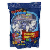 Blue & White Chanukah Dreidels - 1.75" - Hebrew Only