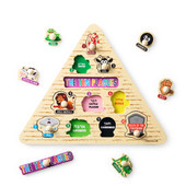 Passover 10 Plagues Pyramid Shaped Puzzle