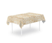 Passover Matzah Plastic Tablecloth 107.9" x 53.9"
