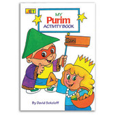 Purim Mini Activity Book, 4"x 6"