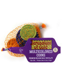 Jerusalem of Gold NUT-FREE Milk Chocolate Gelt Coins - Single Mesh Bag for Care Packages