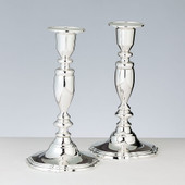 2 Silver Plated Candlesticks