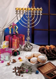 Chanukah Photo Card Stock Jewish Classroom Poster Hanukkah Decroation & Hanukkah Décor.