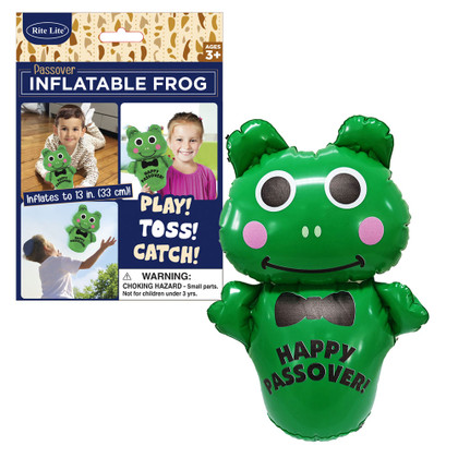 Inflatable Hoppy Passover Frog - New Design for Fun Celebrations