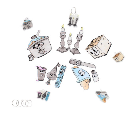 Shabbos Shrinky Dinks