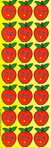 M Apples Incentive Stickers (60)
