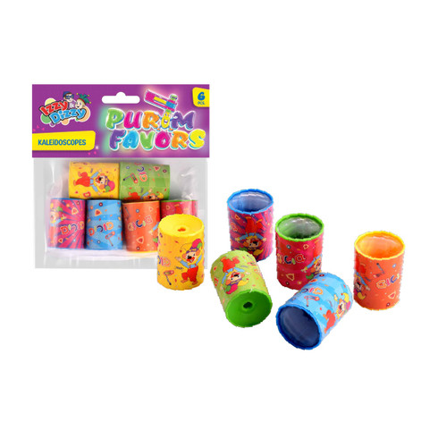 Purim Kaleidoscopes - Pack of 6