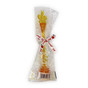 Translucent Plastic Honey Dipper in Cellophane Gift Wrap