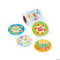 Bulk Purim Sticker Roll