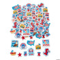 Bulk 72 Pc. Cute Patriotic Icons Self-Adhesive Shapes