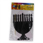 2 Piece Chanukah Scratch Art Shapes (Menorah & Candle)