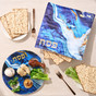 Embroidered Square Matzah Cover
