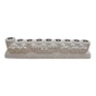 Plaster Menorah for painting from FRONT