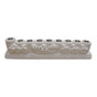 Plaster Menorah for painting from FRONT