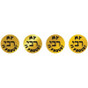 My Rebbi Is Proud! - Gold Sticker Dots  - Jewish Stickers