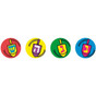 Menorahs and Dreidels Sticker Dots