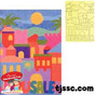 Jerusalem Self-Adhesive Sand Art Boards