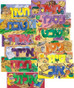 Jewish Month Headers Card Board