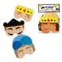 Purim Masks, Pack of 3 - Esther, Haman & Mordechai