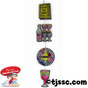 Translucent Passover Plastic Mobiles for Coloring