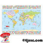 Capsulated World Map Placemat